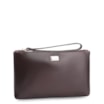 Bolsa Pequena Couro Vinho Escuro - imagem 2