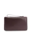 Bolsa Pequena Couro Vinho Escuro - imagem 3