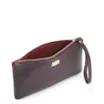 Bolsa Pequena Couro Vinho Escuro - imagem 4