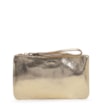 Bolsa Pequena Craquele Ouro - imagem 1