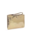 Bolsa Pequena Craquele Ouro - imagem 2