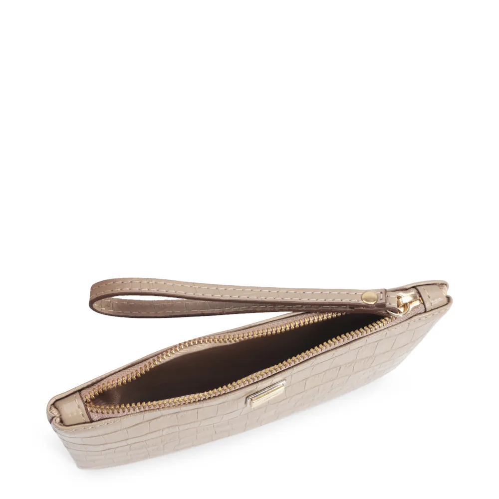 Bolsa Pequena Croco Bege - imagem 4