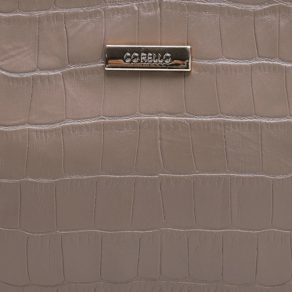 Bolsa Pequena Croco Bege - imagem 5
