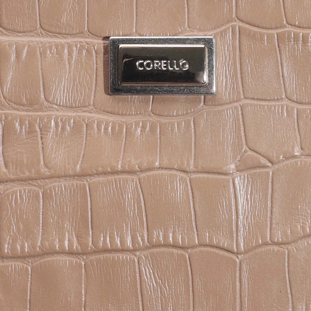 Bolsa Pequena Croco Bege - imagem 5