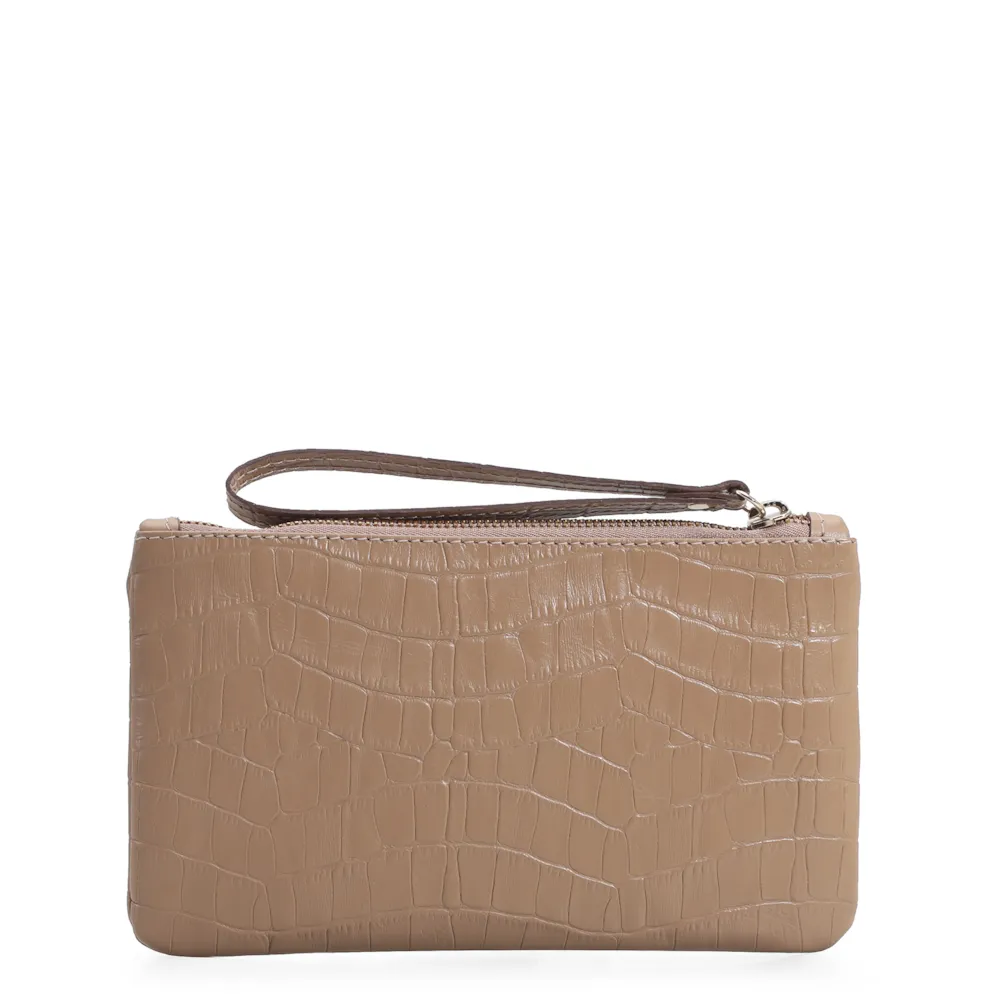 Bolsa Pequena Croco Bege - imagem 3