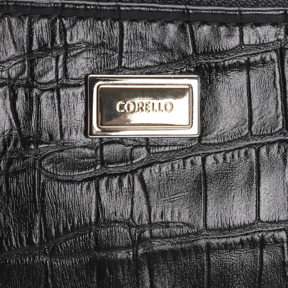 Bolsa Pequena Croco Preto - imagem 5