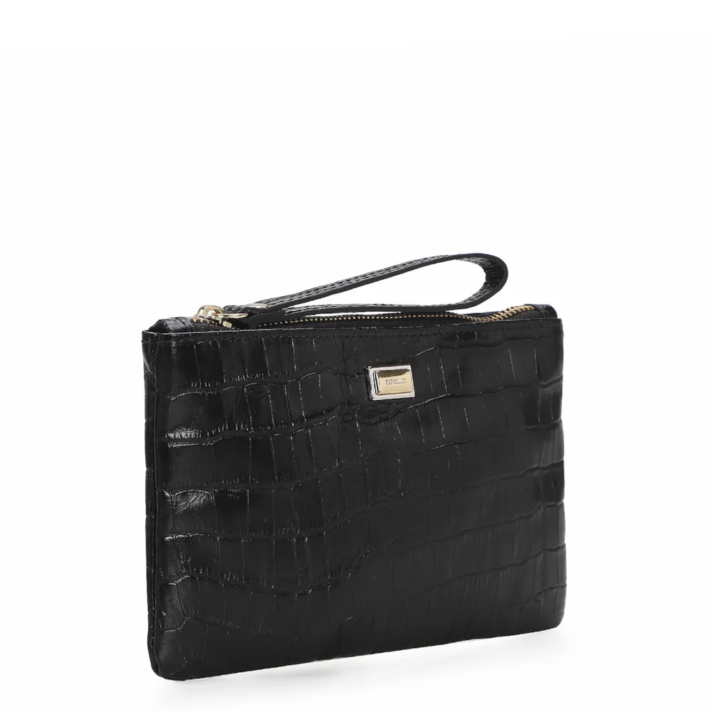 Bolsa Pequena Croco Preto - imagem 2