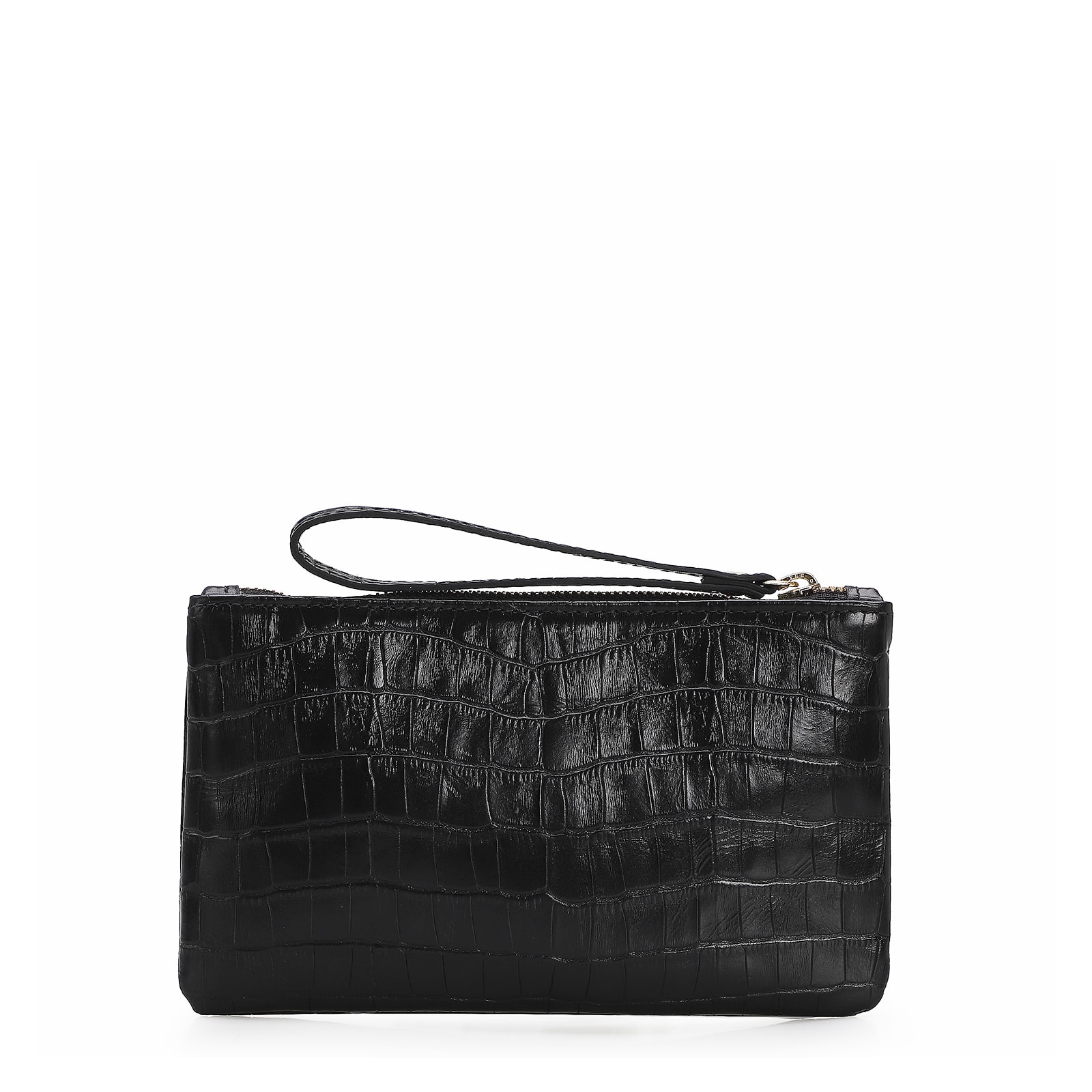 Bolsa Pequena Croco Preto