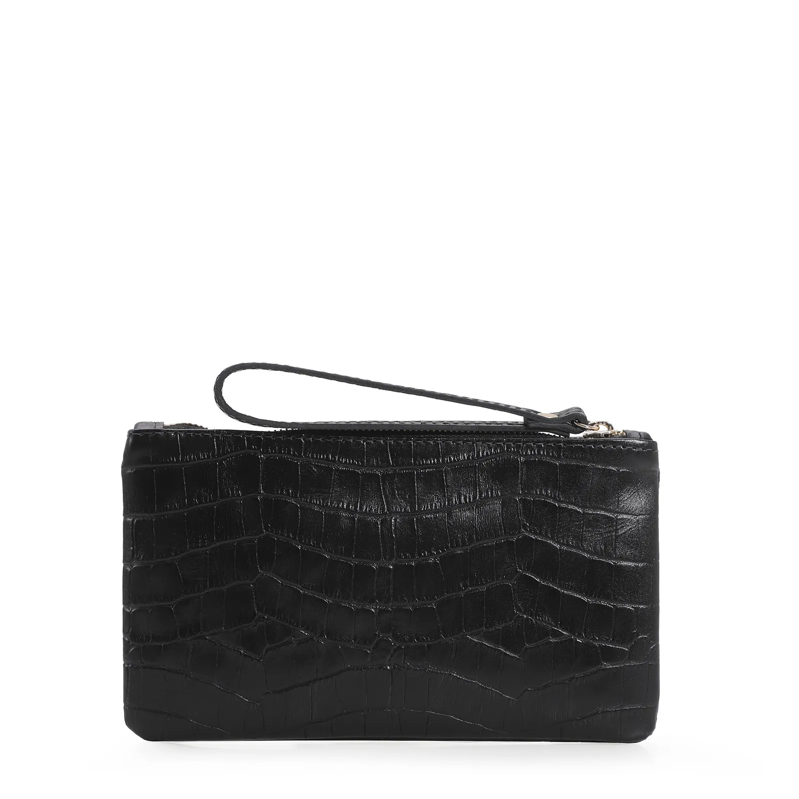 Bolsa Pequena Croco Preto
