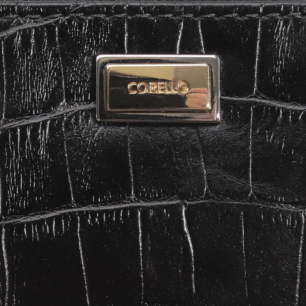 Bolsa Pequena Croco Preto - imagem 4