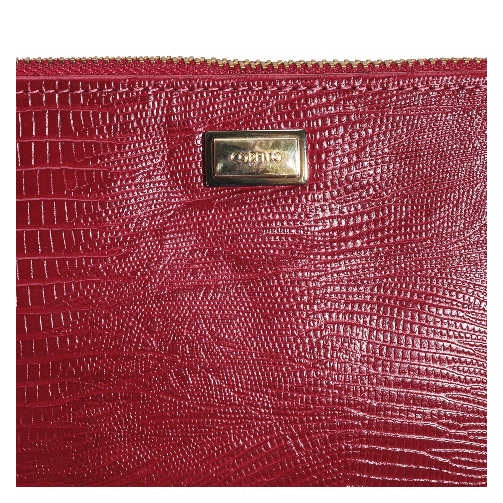 Bolsa Pequena Lezard Rubi