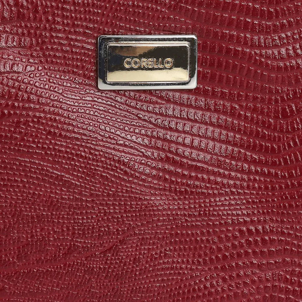 Bolsa Pequena Lezard Vermelho - imagem 5