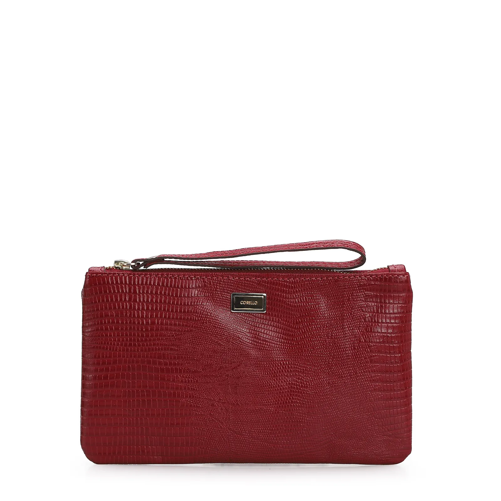 Bolsa Pequena Lezard Vermelho