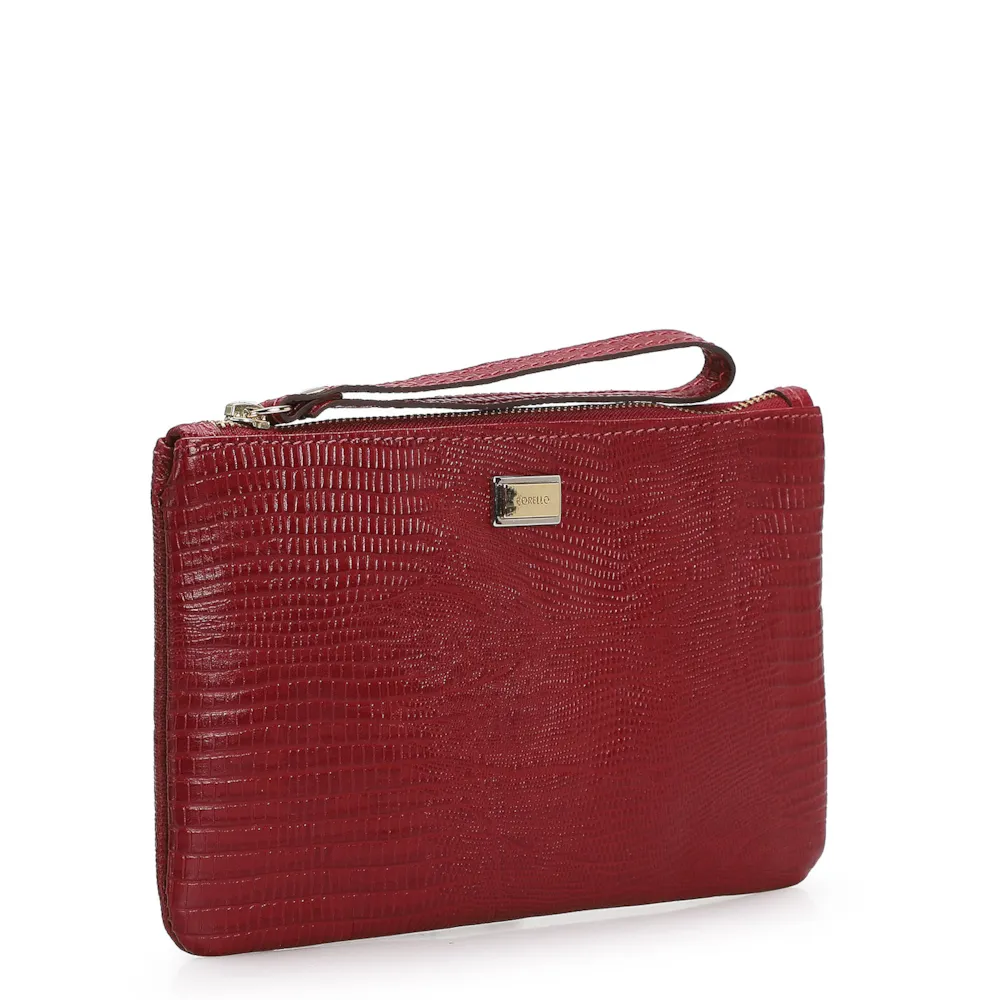 Bolsa Pequena Lezard Vermelho - imagem 2