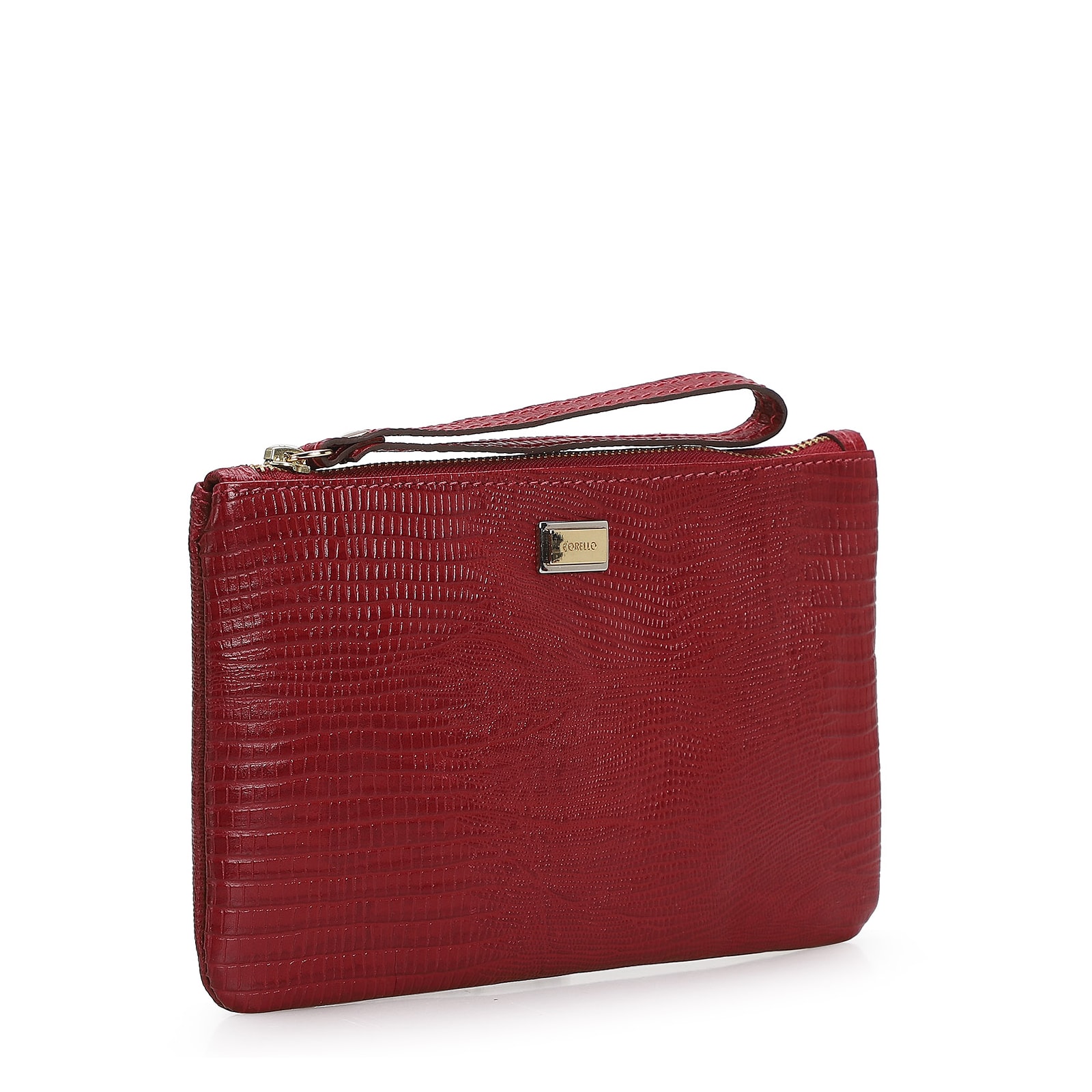 Bolsa Pequena Lezard Vermelho