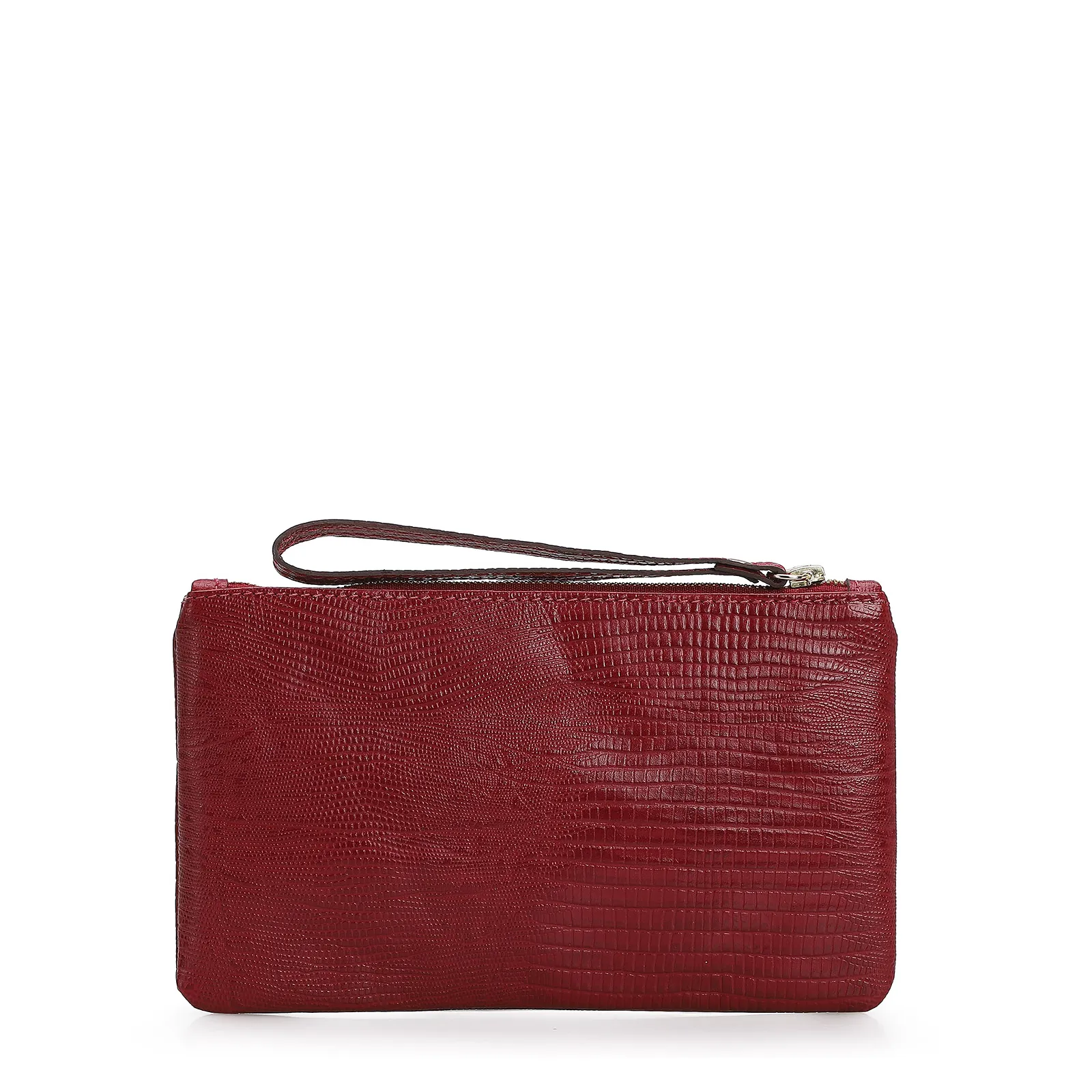 Bolsa Pequena Lezard Vermelho