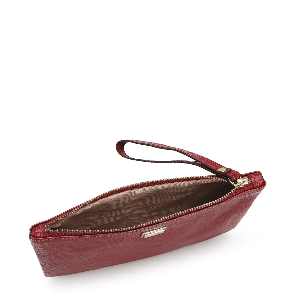 Bolsa Pequena Lezard Vermelho - imagem 4