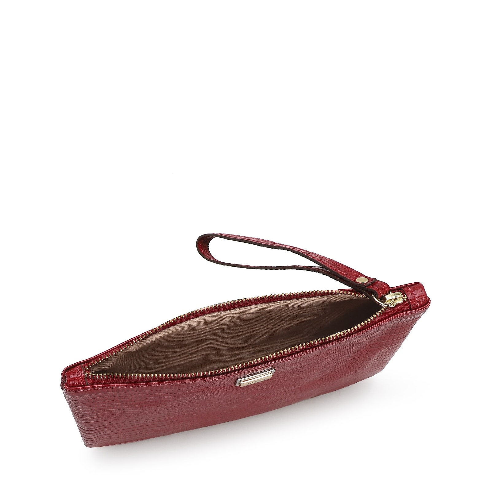Bolsa Pequena Lezard Vermelho