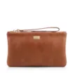 Bolsa Pequena Marrom Claro Couro Antique - imagem 1