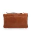 Bolsa Pequena Marrom Claro Couro Antique - imagem 3