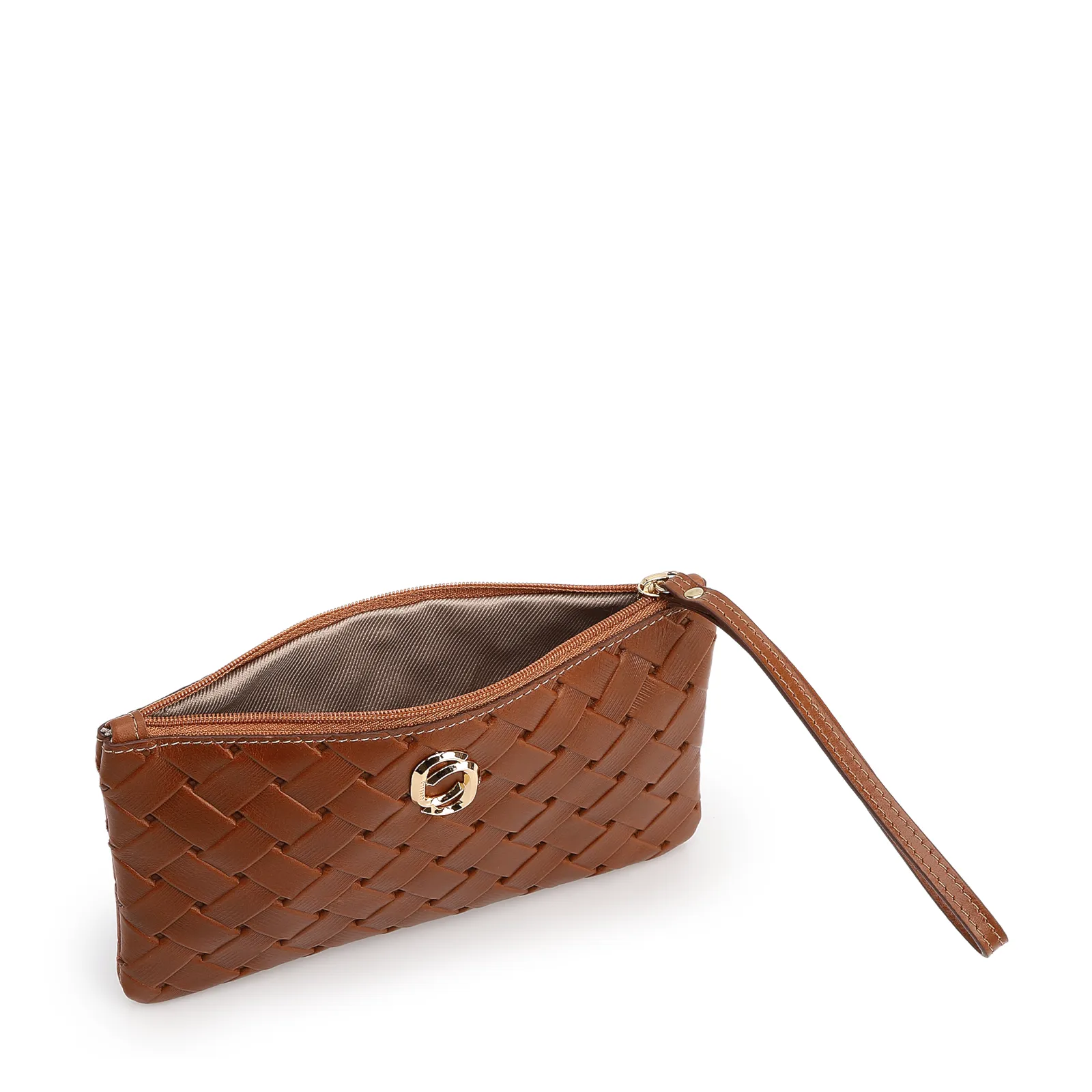 Bolsa Pequena Marrom Couro Max Tressê
