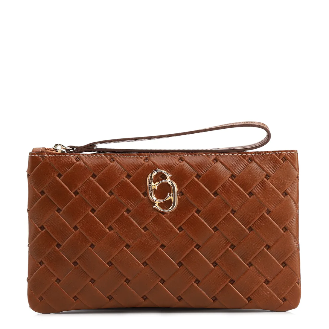 Bolsa Pequena Marrom Couro Max Tressê