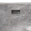 Bolsa Pequena Mini Lezard Prata - imagem 5