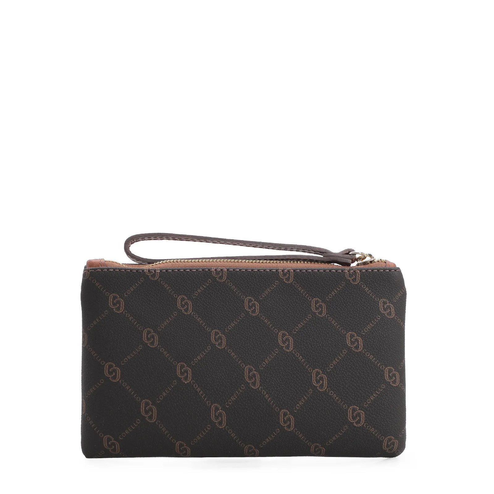 Bolsa Pequena Monograma Marrom
