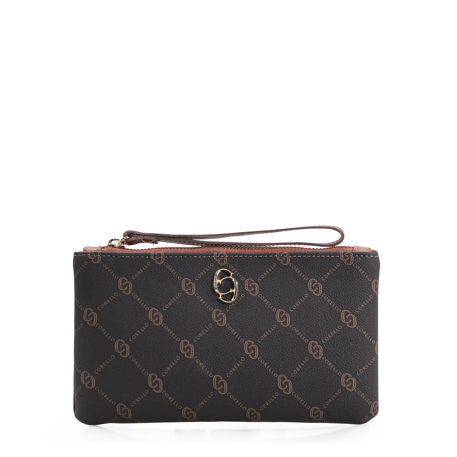Bolsa Pequena Monograma Marrom
