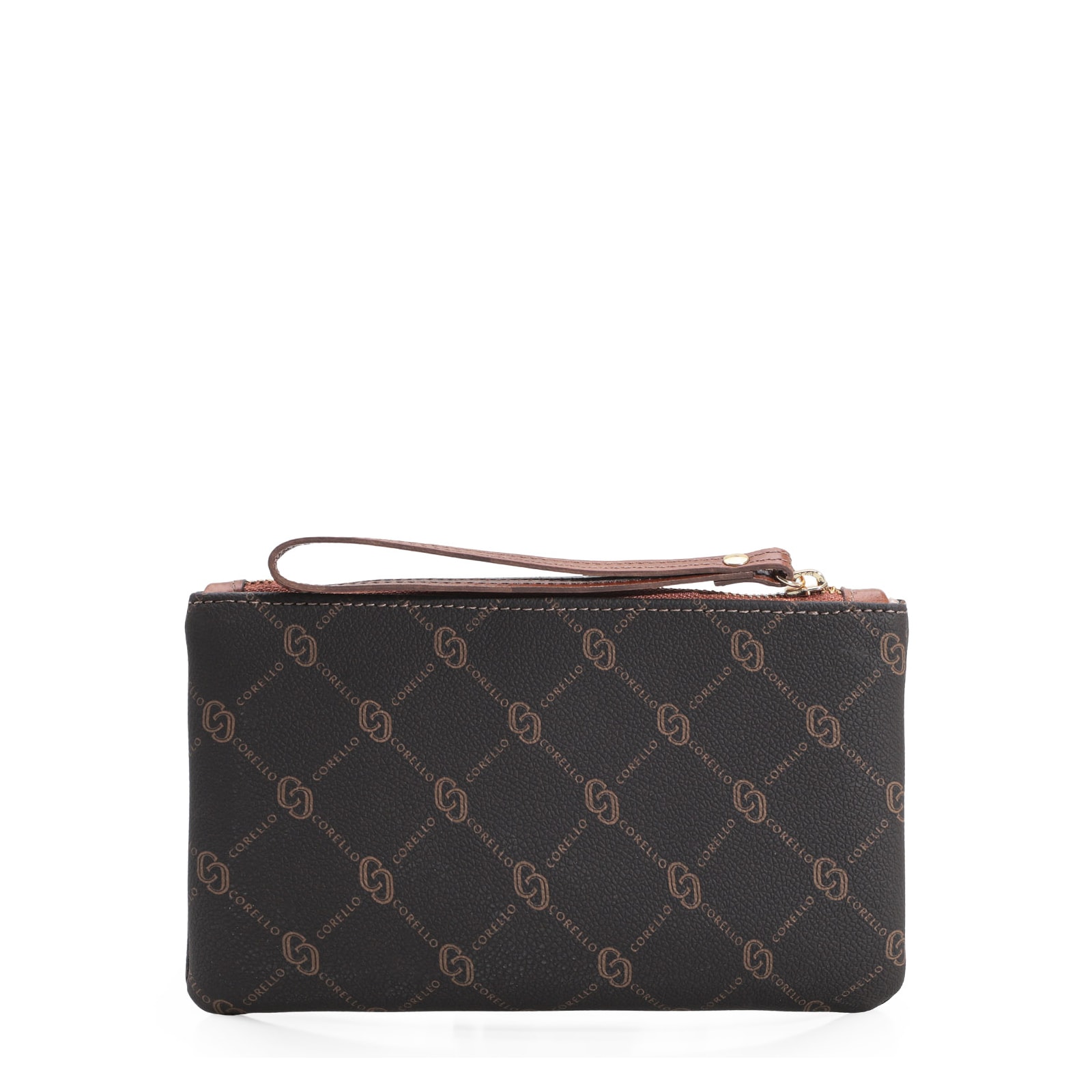 Bolsa Pequena Monograma Marrom