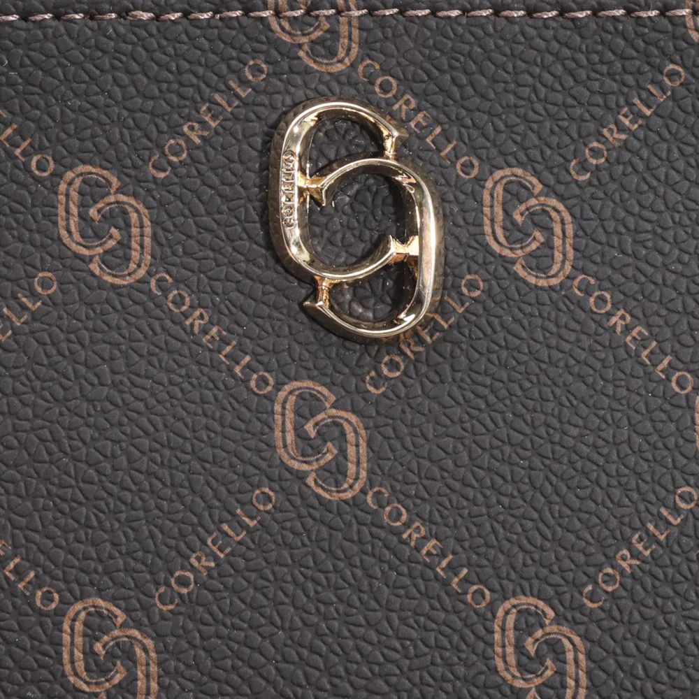 Bolsa Pequena Monograma Marrom - imagem 5