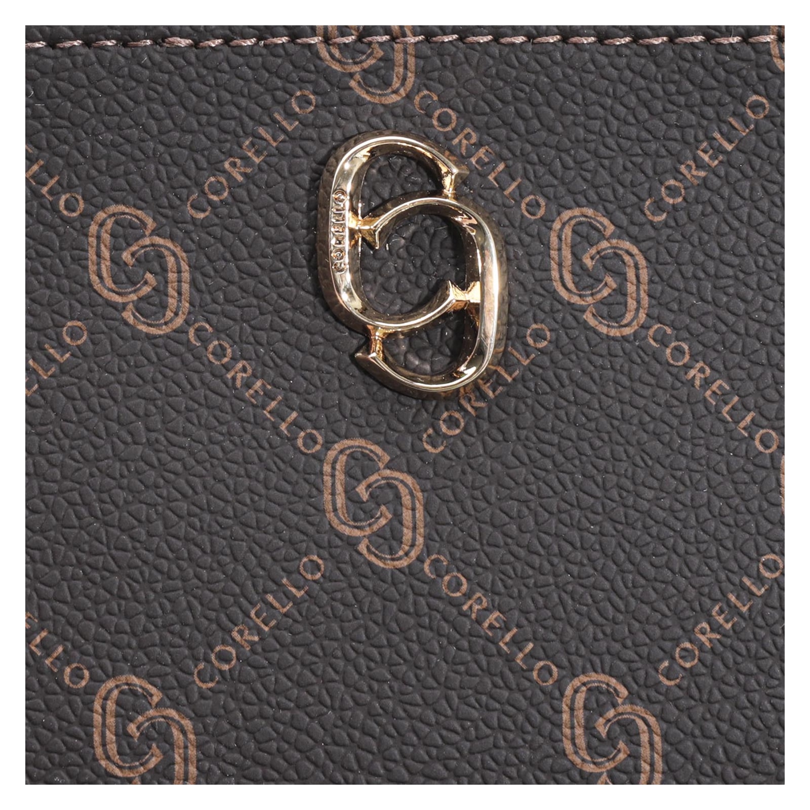 Bolsa Pequena Monograma Marrom