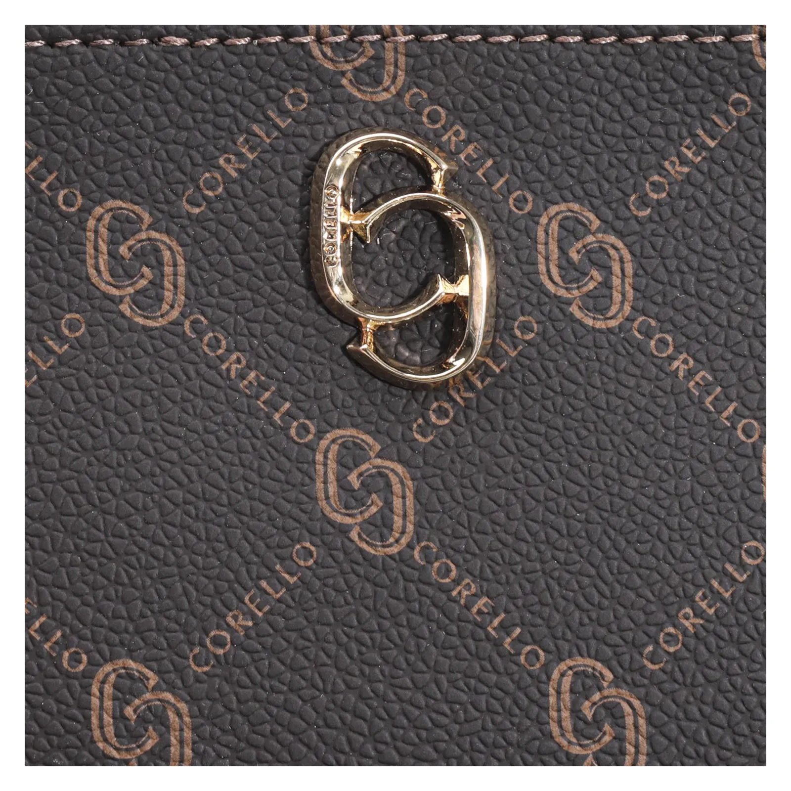 Bolsa Pequena Monograma Marrom