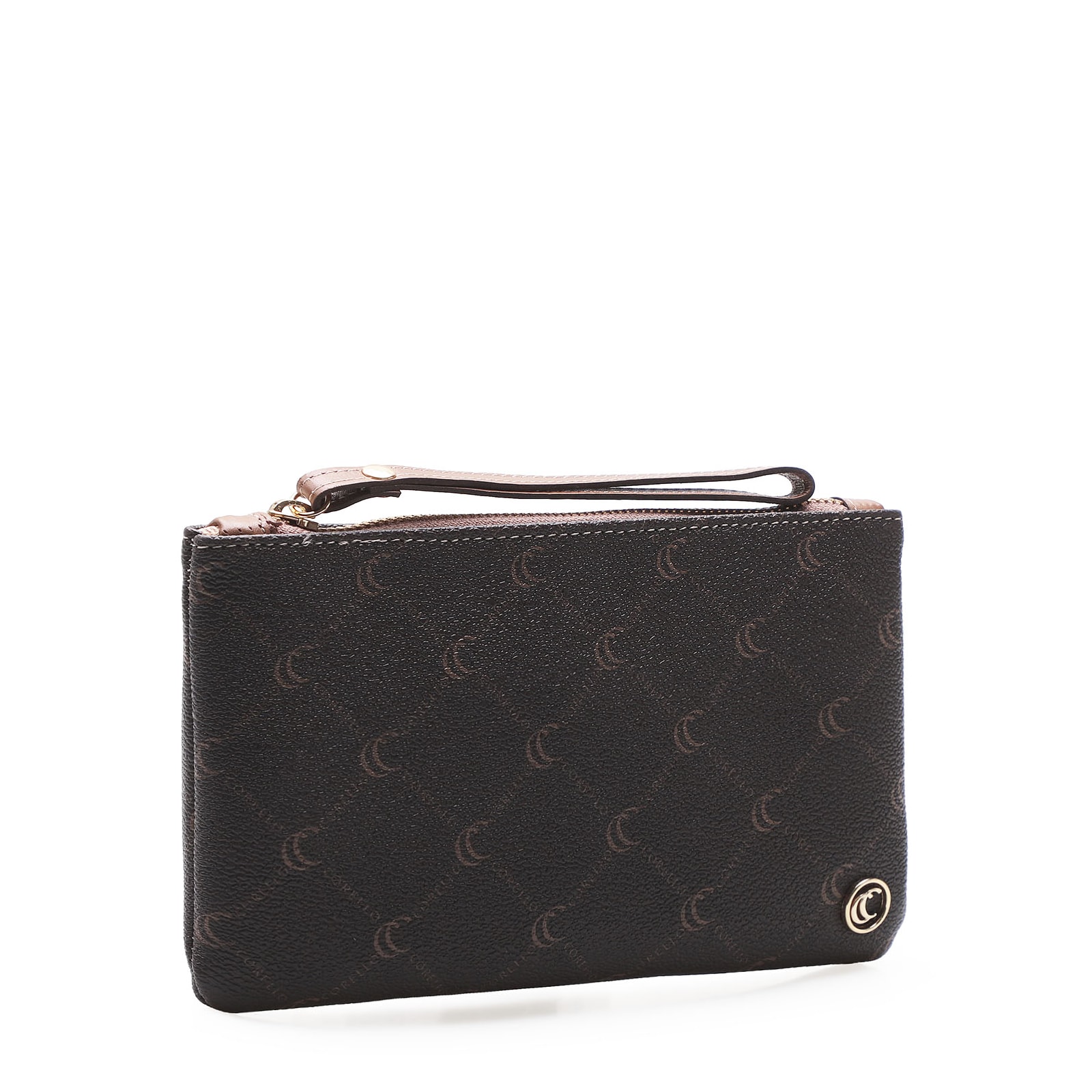 Bolsa Pequena Monograma Marrom