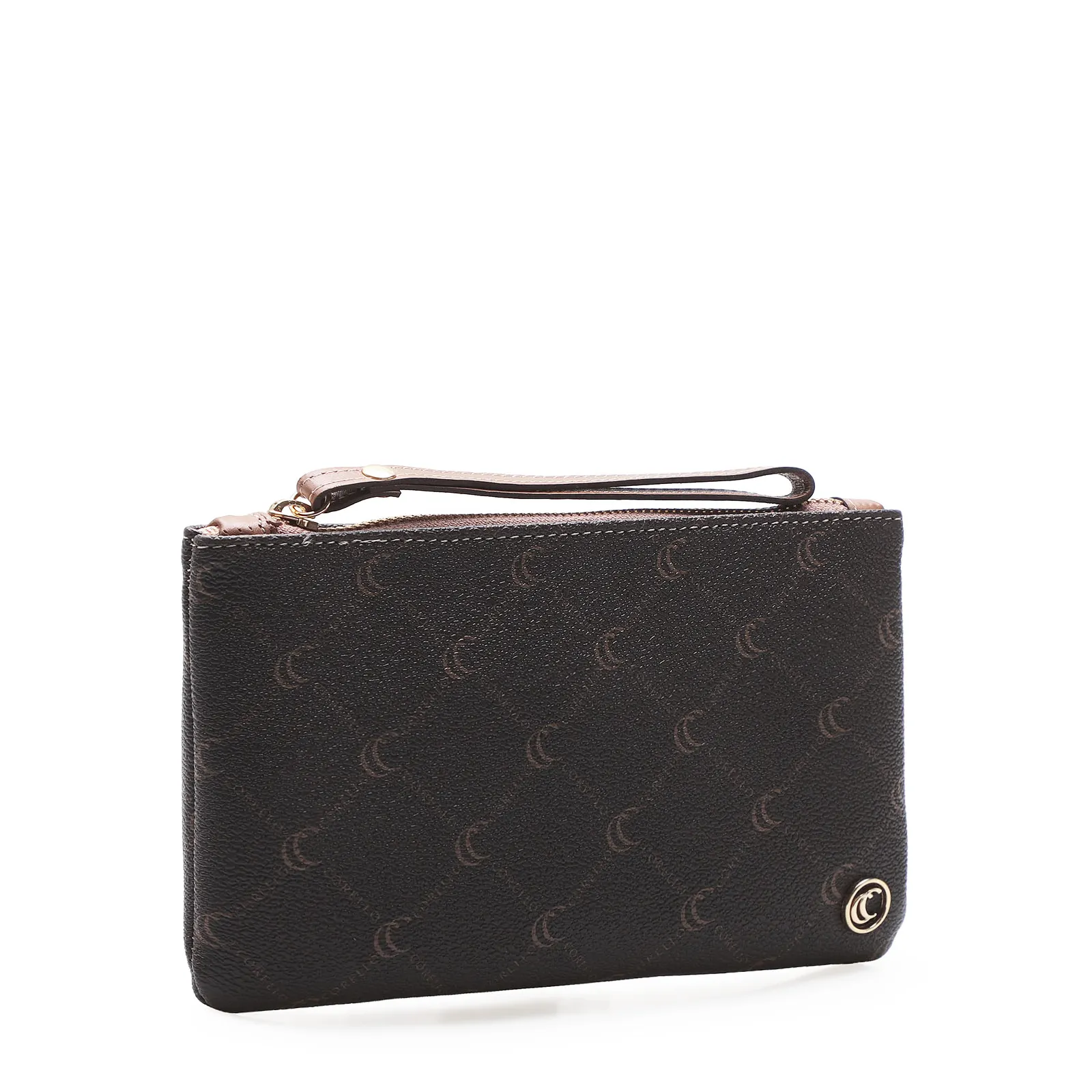 Bolsa Pequena Monograma Marrom