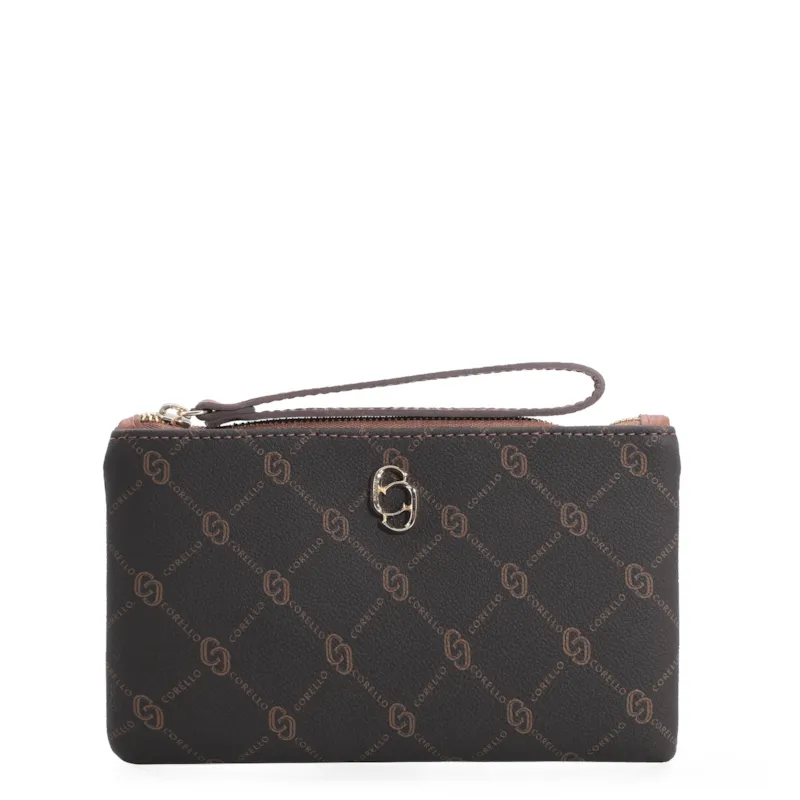 Bolsa Pequena Monograma Marrom