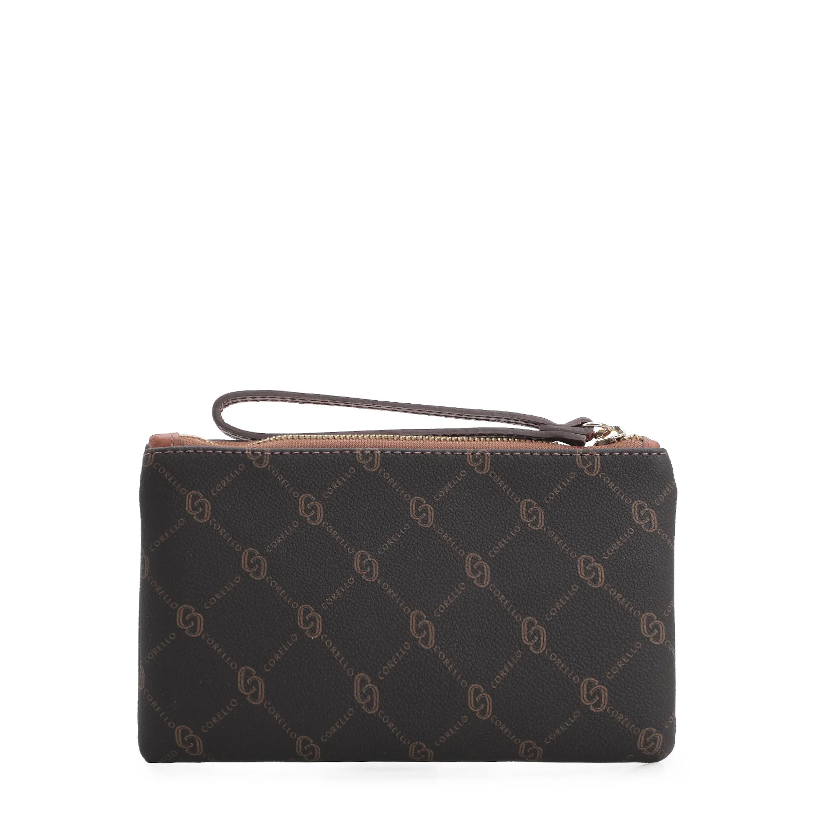 Bolsa Pequena Monograma Marrom