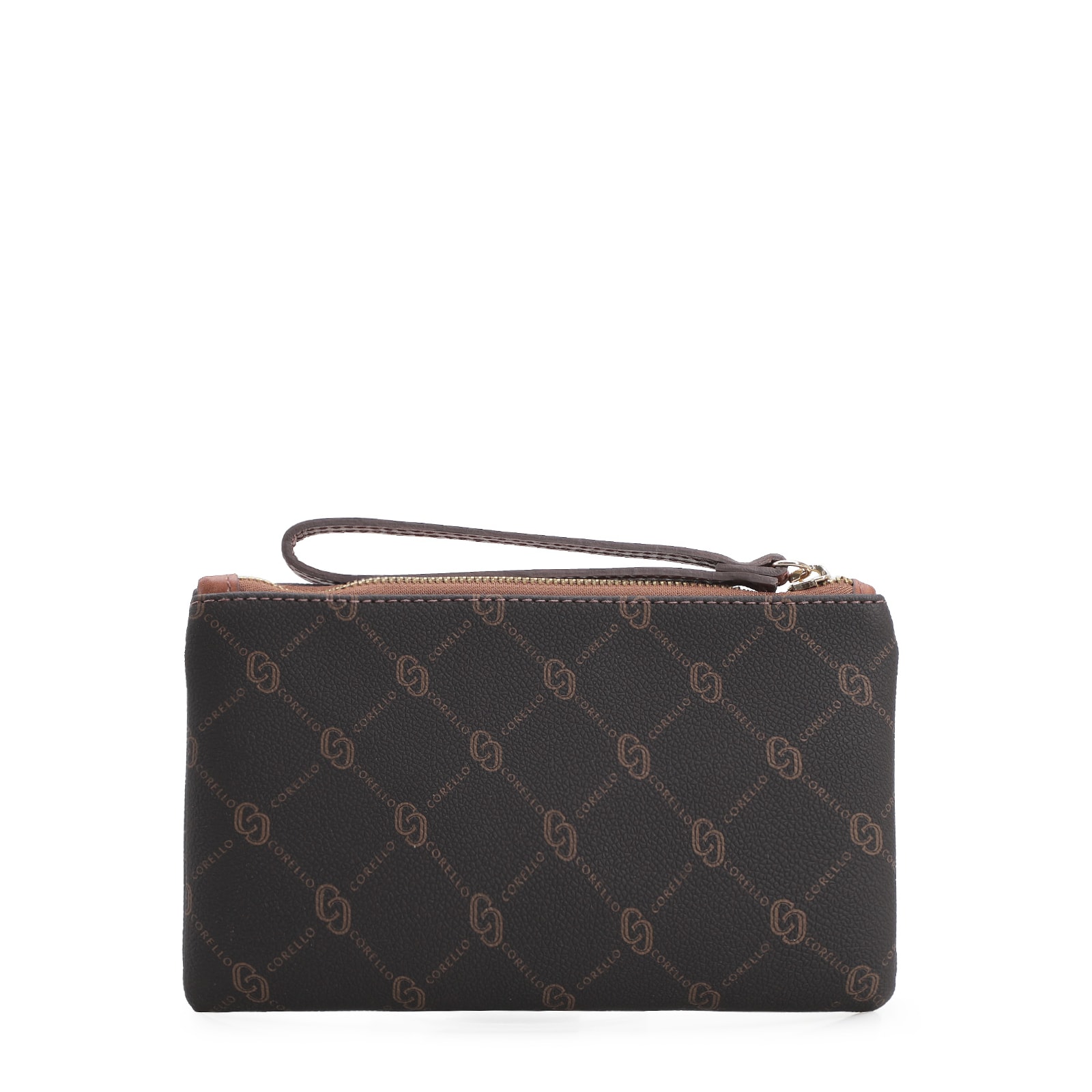 Bolsa Pequena Monograma Marrom