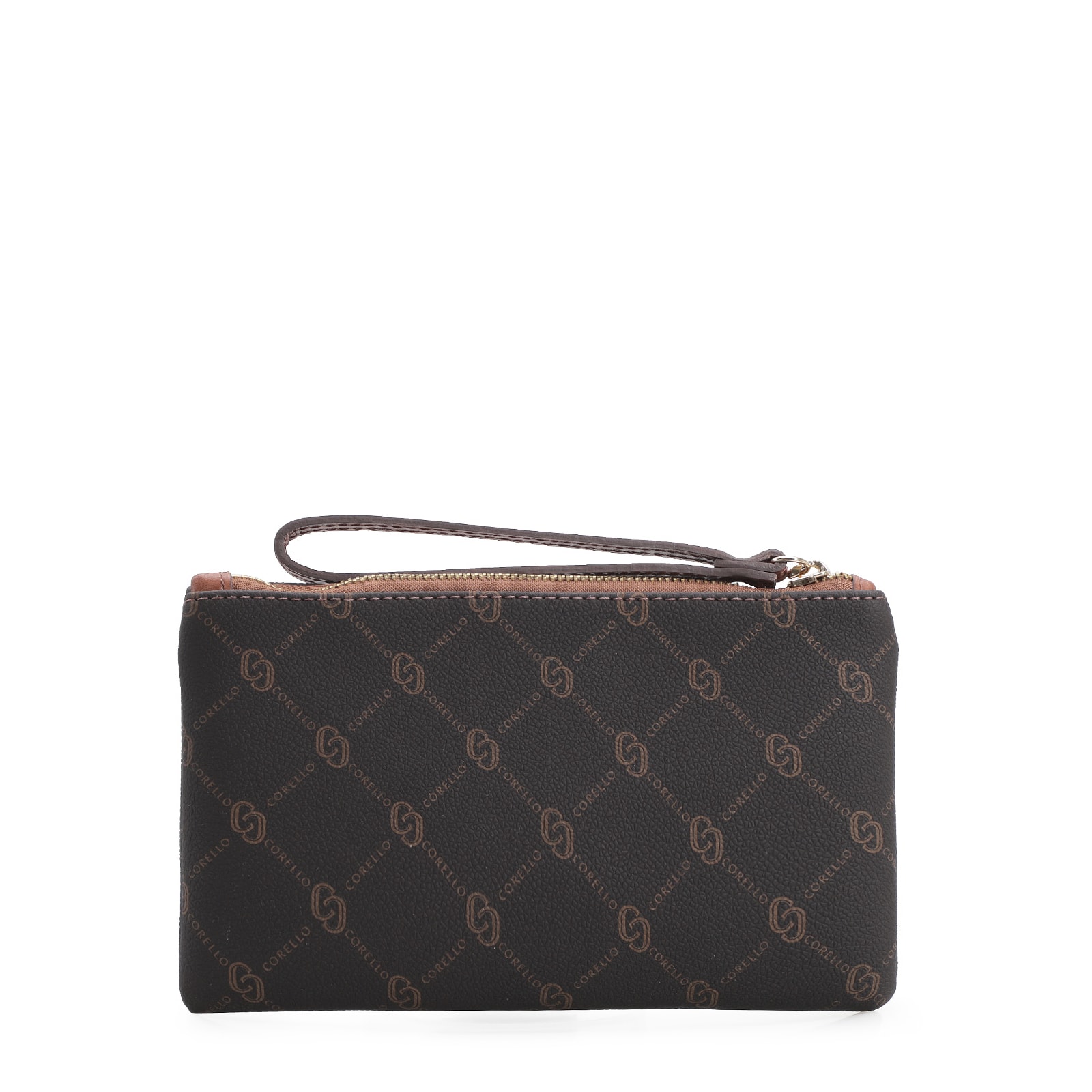 Bolsa Pequena Monograma Marrom