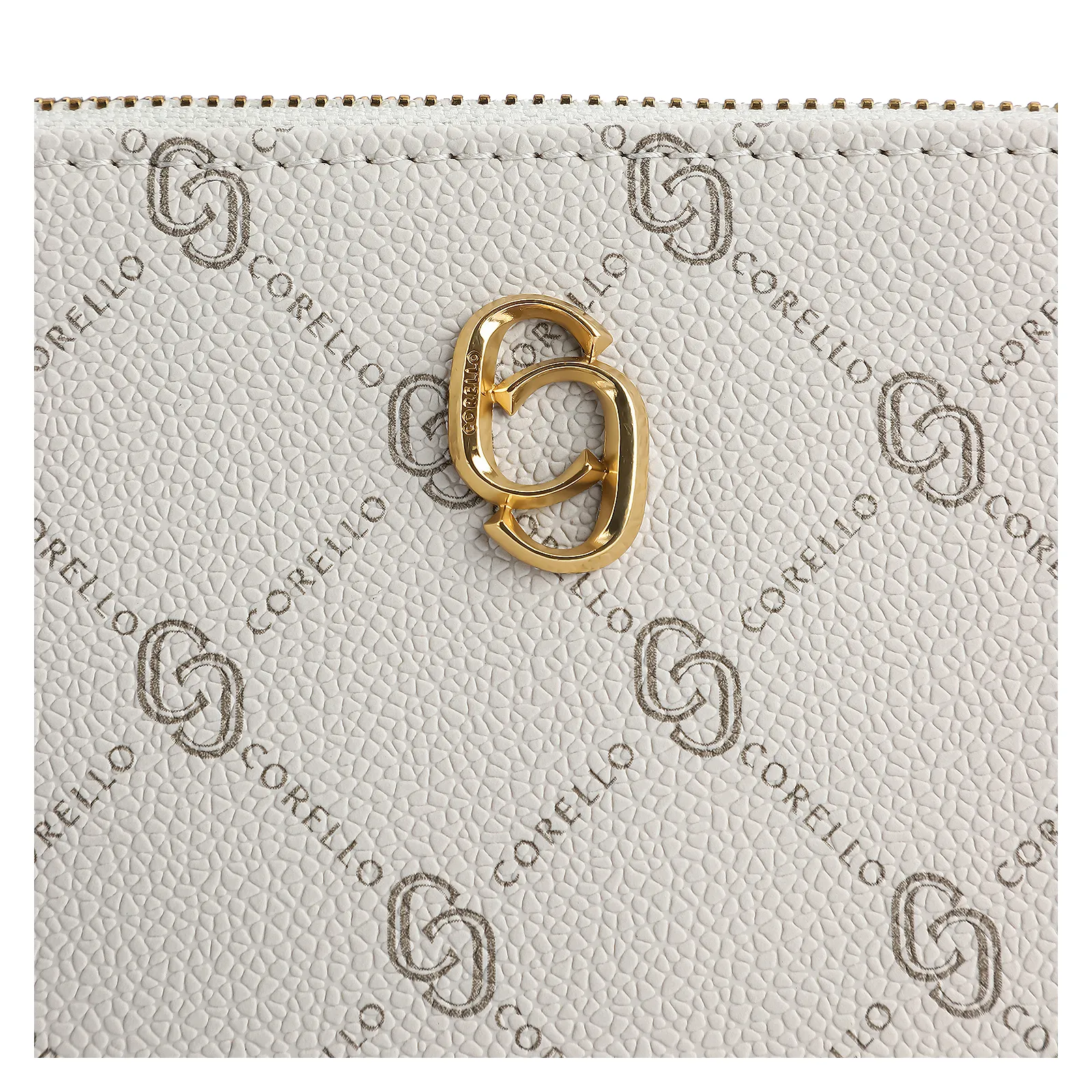 Bolsa Pequena Monograma Off White