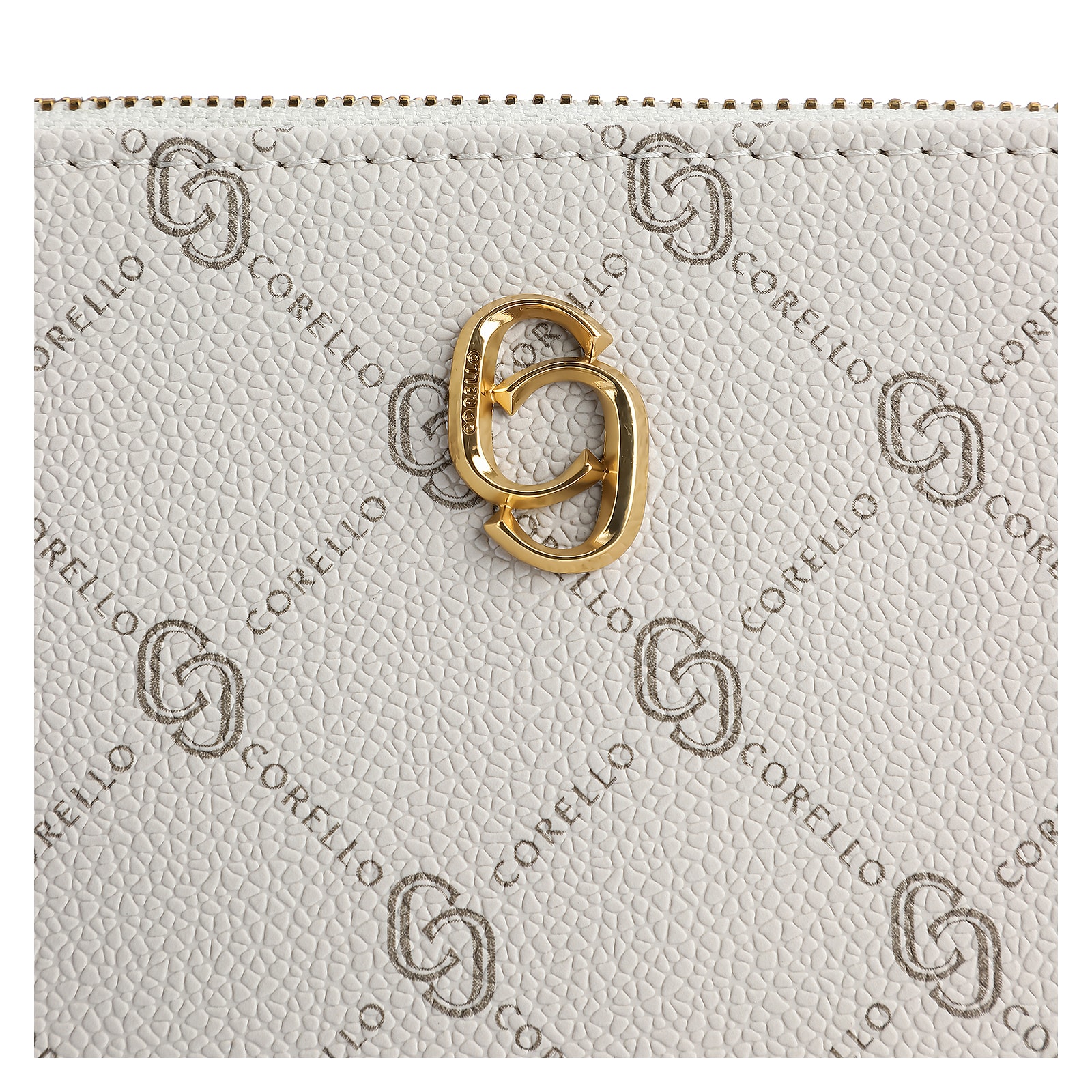 Bolsa Pequena Monograma Off White