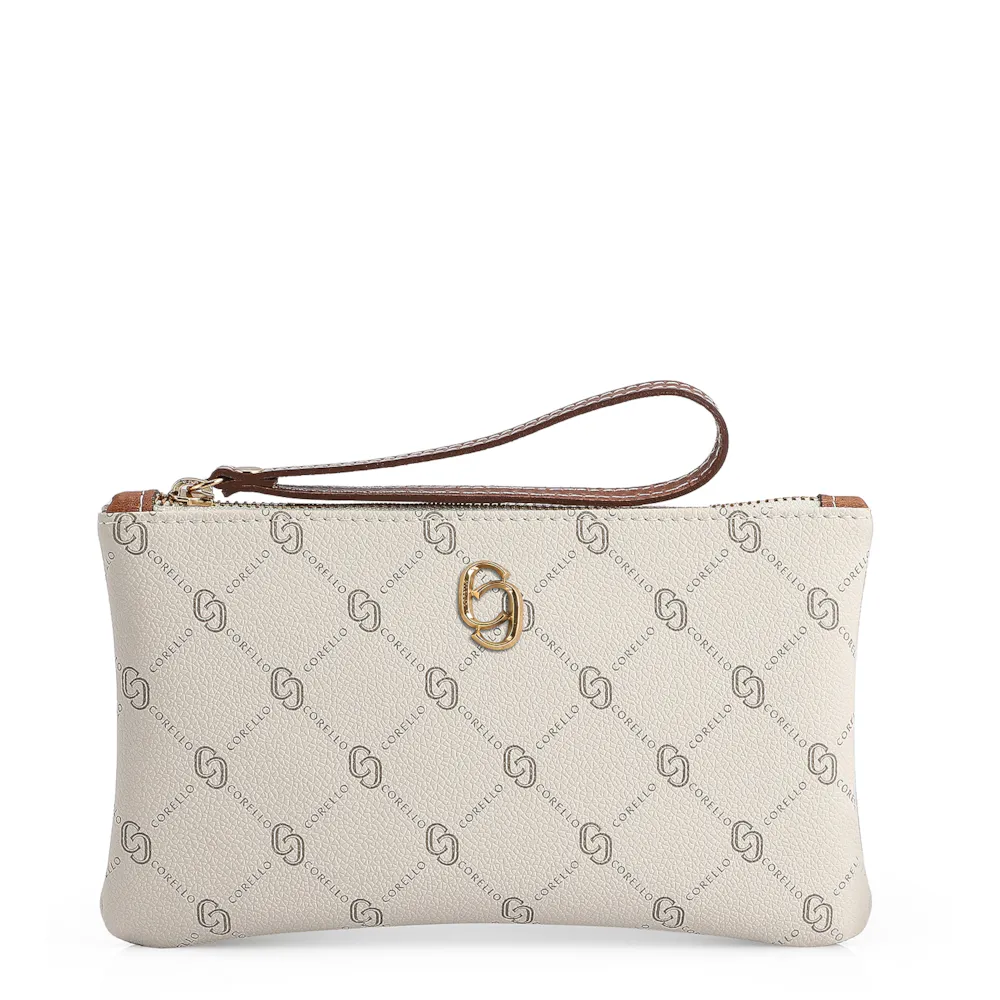 Bolsa Pequena Monograma Off White