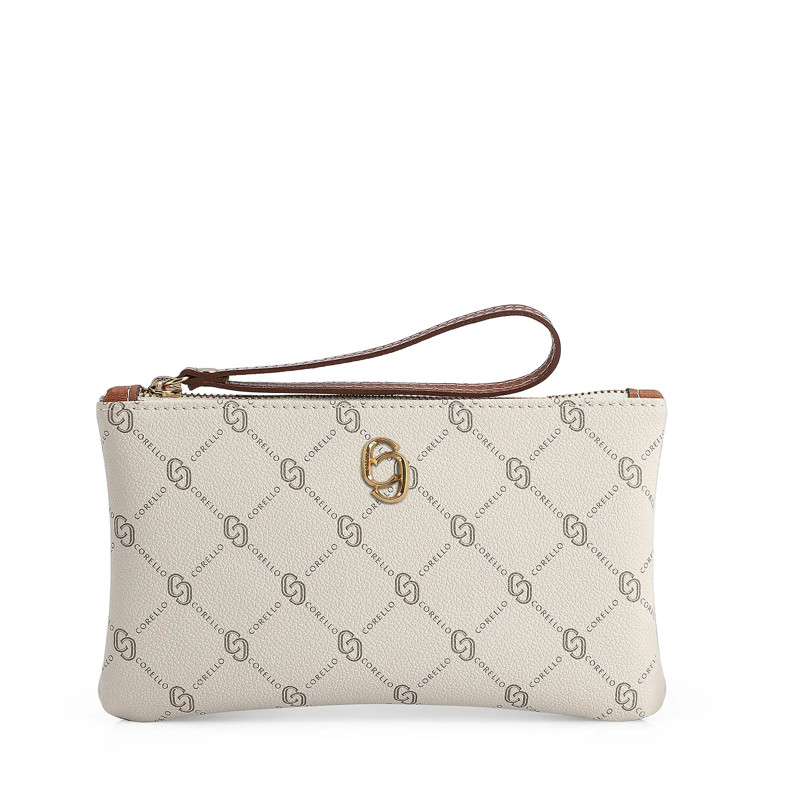 Bolsa Pequena Monograma Off White