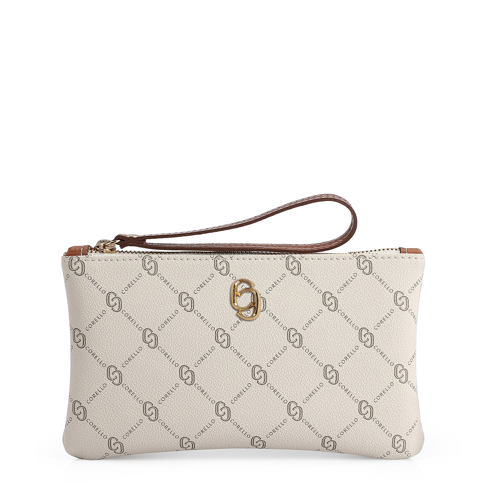 Bolsa Pequena Monograma Off White