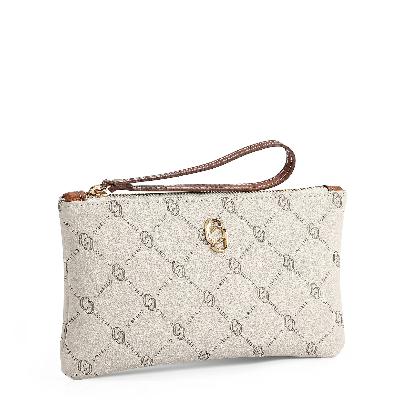 Bolsa Pequena Monograma Off White