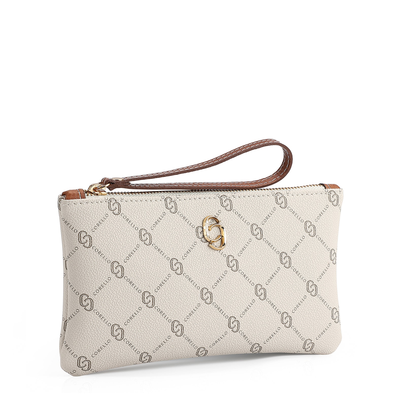 Bolsa Pequena Monograma Off White