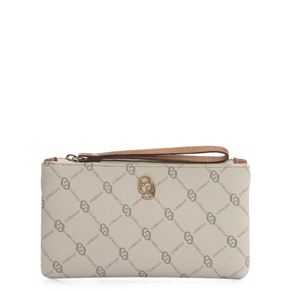 Bolsa Pequena Monograma Off White