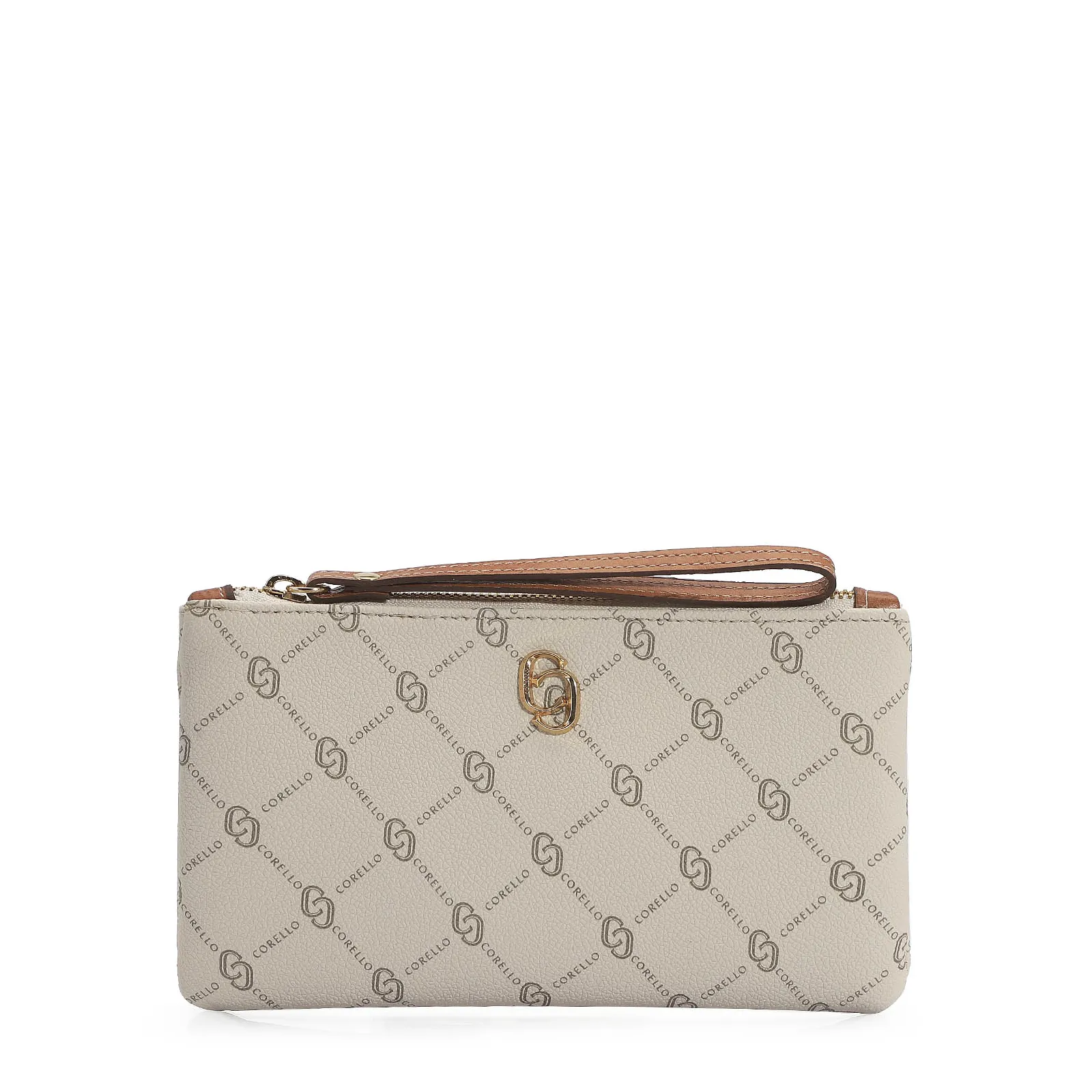 Bolsa Pequena Monograma Off White