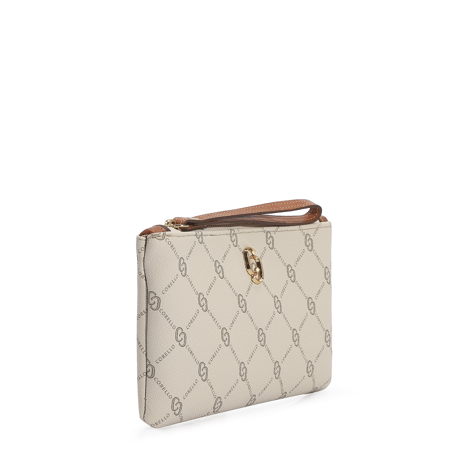 Bolsa Pequena Monograma Off White