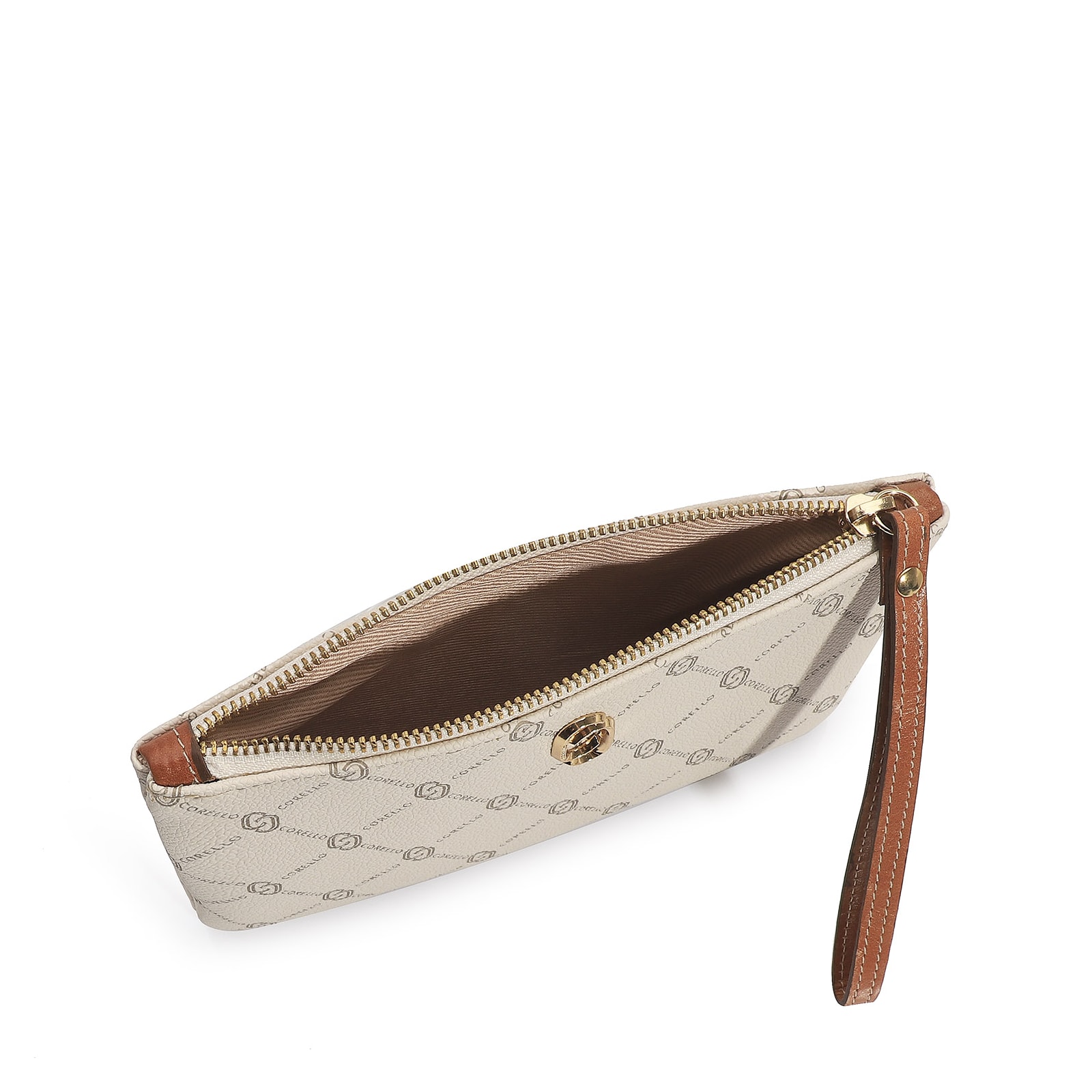 Bolsa Pequena Monograma Off White